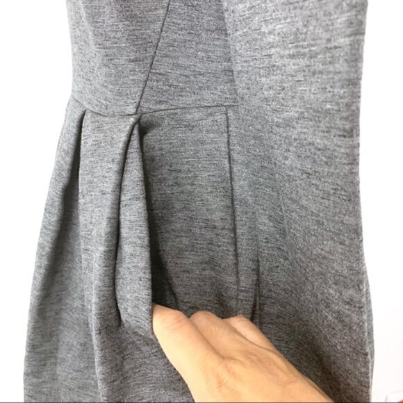 Wilfred Artizia Tartine Long Sleeve Back Zip Dress Size 4 - Picture 5 of 8